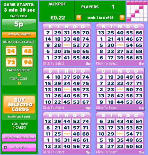 75-Ball Bingo