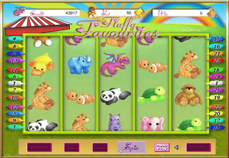 FLUFFY FAVOURITES homepage