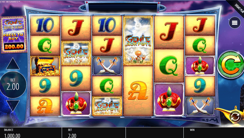 Genie Jackpots Megaways