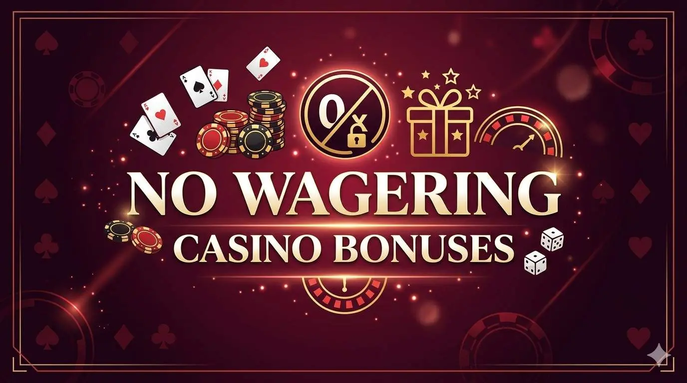 No Wagering Casino Bonuses