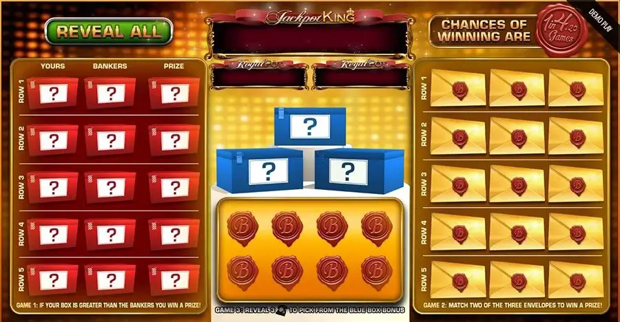 Progressive Jackpot Scratch Cards