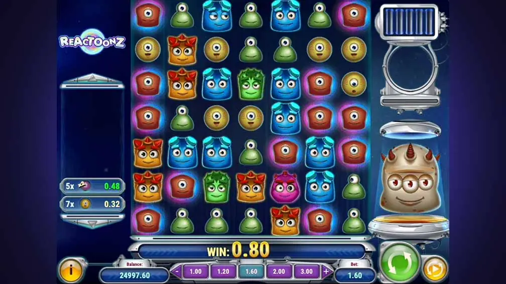 Reactoonz (The King of Grid Slots) Reactoonz (The King of Grid Slots)