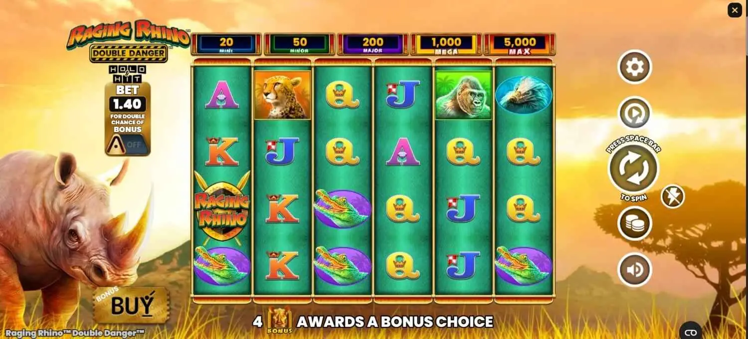 Raging Rhino Slot
