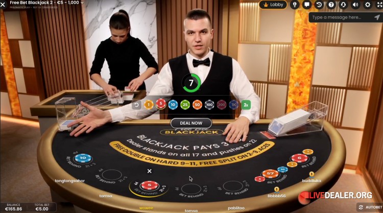 PragmaticFreeBetBlackjack